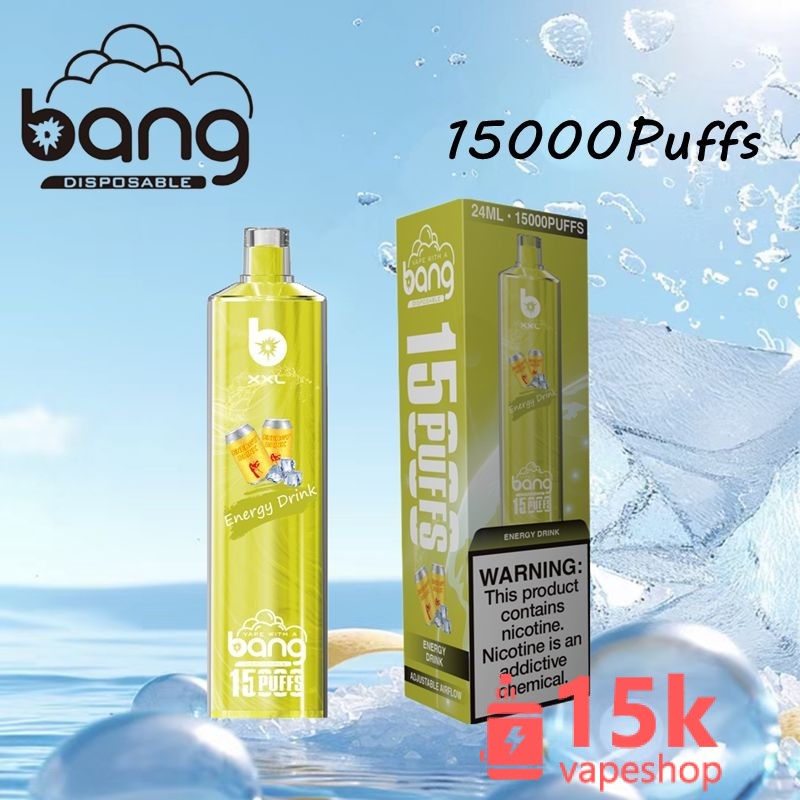 Bang 15000 Disposable Vape 25ml, 15000 Puffs, 12 Flavours, Mesh Coil, 0-5% Nicotine, OEM/ODM - Slika 4