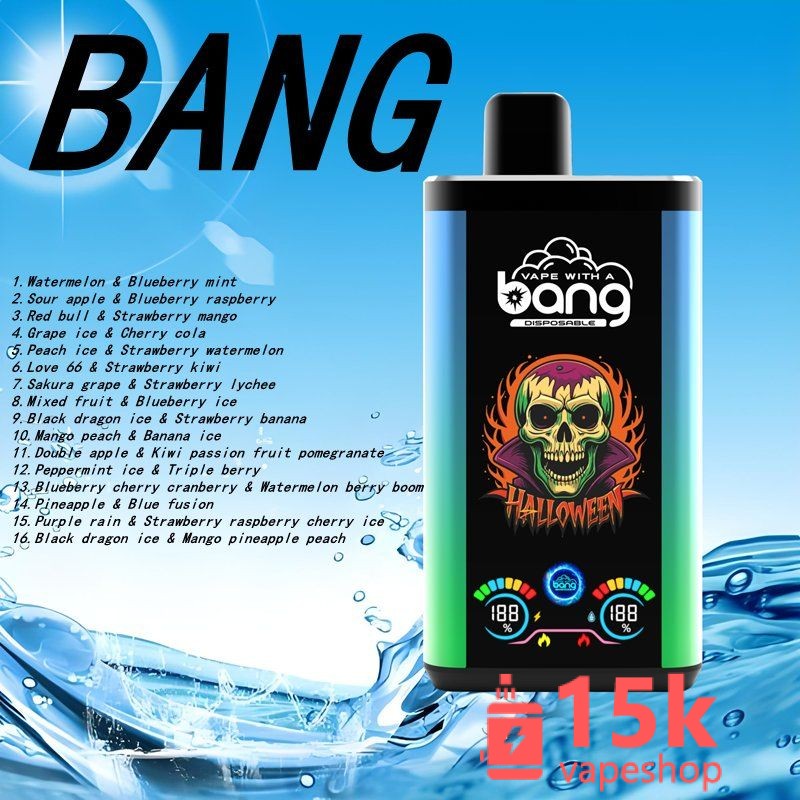 Bang 30000 Puffs Disposable Vape | 12 Flavors, 36ml Capacity, Mesh Coil, OEM/ODM | Wholesale E-Cigarette - obrazek 3