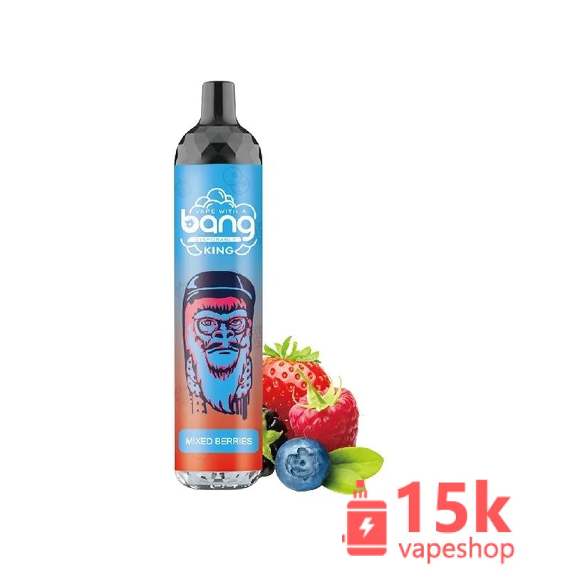 Bang King 6000 Puffs Disposable Vape - FDA Certified, Fruit Flavors, Low Nicotine, Wholesale — изображение 5