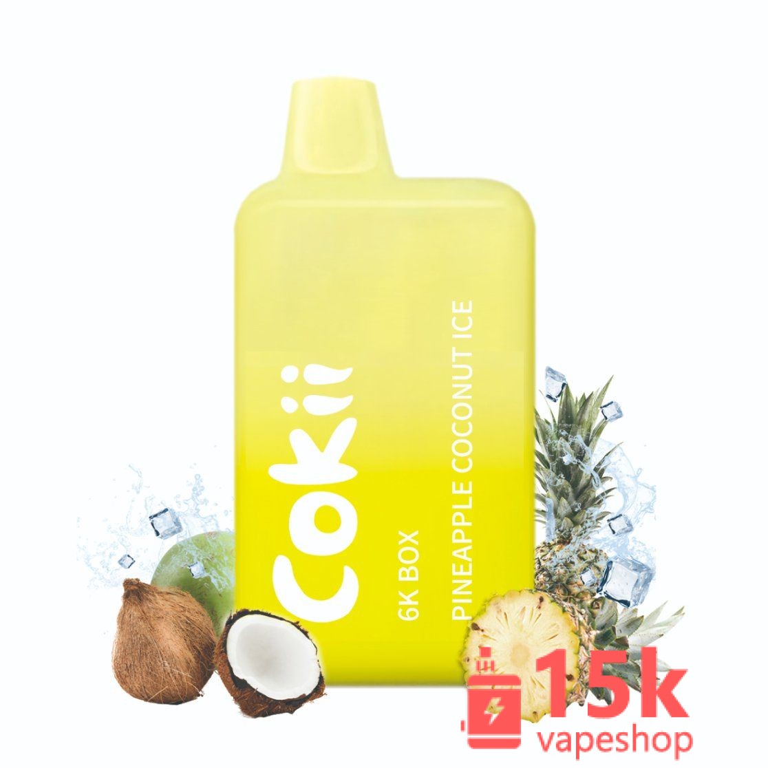 Cokii Express 12000 Puffs Disposable Vape - Rechargeable Mesh Coil, Fruit Flavors, Luckvape - Afbeelding 4