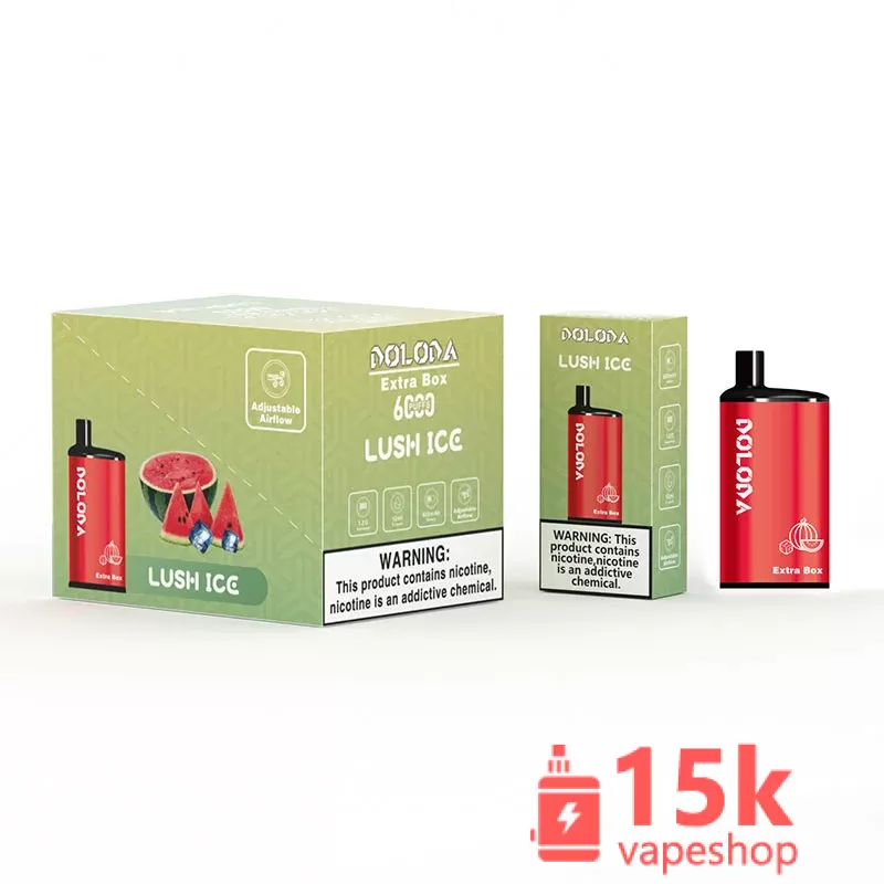 Doloda Extra Box 6000 Puffs 2%/5% Nicotine Rechargeable Disposable Vape Pod - Wholesale – Image 5