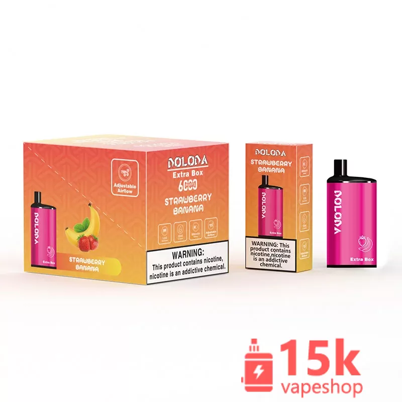 Doloda Extra Box 6000 Puffs 2%/5% Nicotine Rechargeable Disposable Vape Pod - Wholesale – Image 3