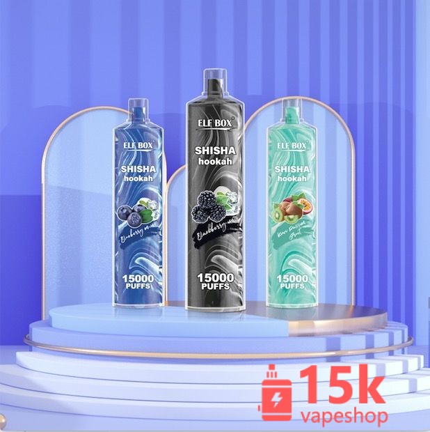 ELF BOX LS15000 Disposable Vape 15000 Puffs, 26ml, 12 Flavors, Rechargeable, FDA Certified - obrazek 5