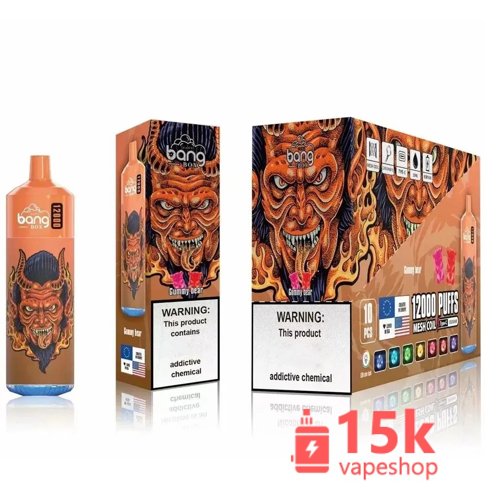 Europe and America's Favorite Disposable Vape Pen Bang Box 12000puffs - obrazek 5