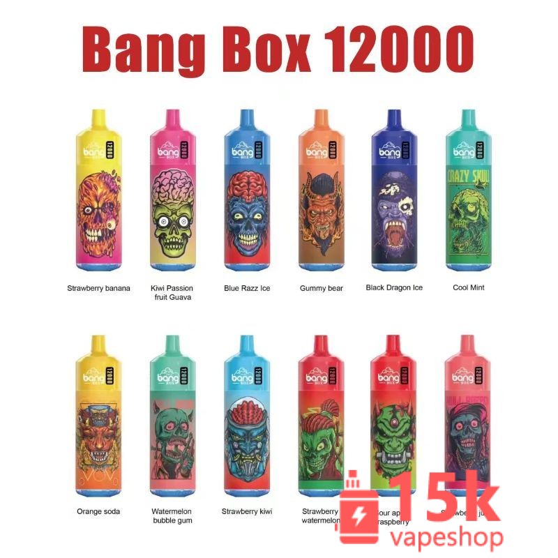 Europe and America's Favorite Disposable Vape Pen Bang Box 12000puffs - obrazek 2