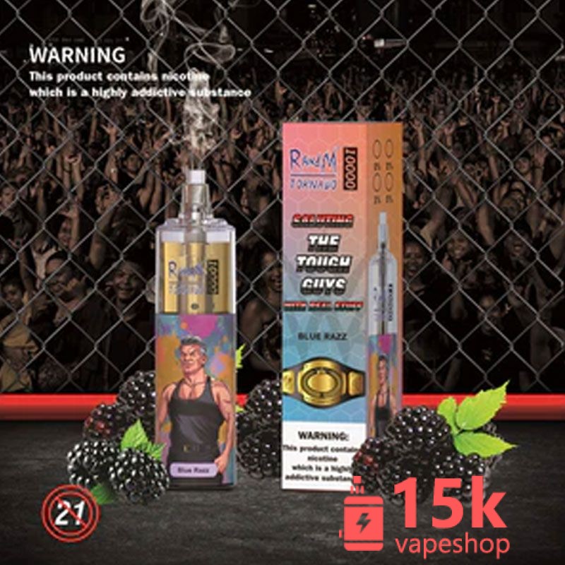 Randm Tornado 10000 Disposable Vape - 10000 Puffs, Stainless Steel, Wholesale E-Cigarettes