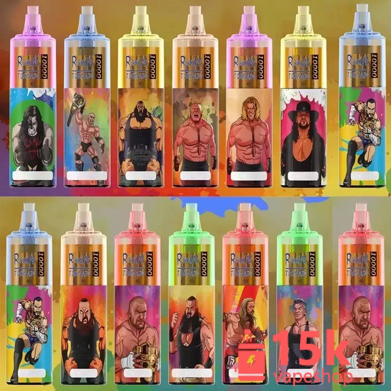 Randm Tornado 10000 Puffs Disposable Vape - 0% to 5% Nicotine, Fruit Flavors, Metal Design - Vaizdas 4