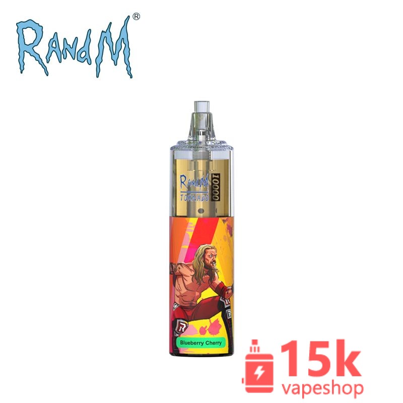RandM Tornado 10000 Puffs Disposable Vape Pen - Mesh Coil, 24 Flavors, 20ml E-Liquid, 0%-5% Nicotine - imagine 5