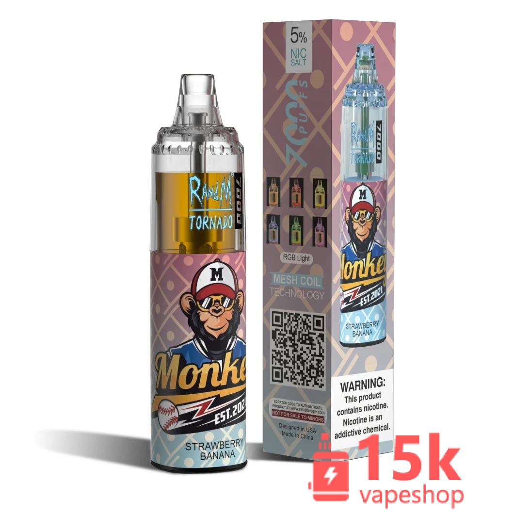 Randm Tornado 7000 Disposable Vape Pen 14ml 7000 Puffs 50 Flavors CE ROHS Certified - Bild 5