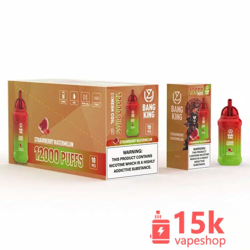 Uzy Bang King 12000 Disposable Vape Pod - 12000 Puffs with 23ml E-Juice - Εικόνα 2
