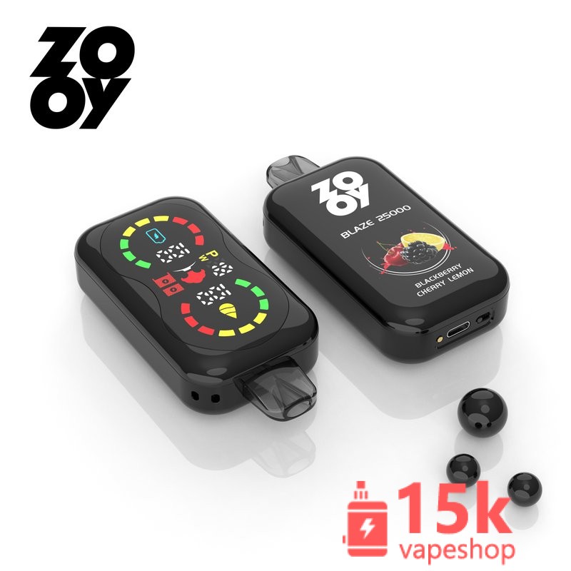 Zooy Blaze 25000 Disposable E-Cigarette - 25000 Puffs, Full-Screen Display, 10 Flavors - Bild 4
