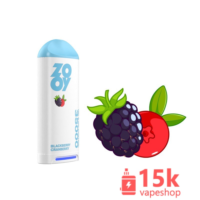 Zooy Twins 30000 Disposable E-Cigarette - 30000 Puffs, 2%/5% Nicotine, 10 Flavors