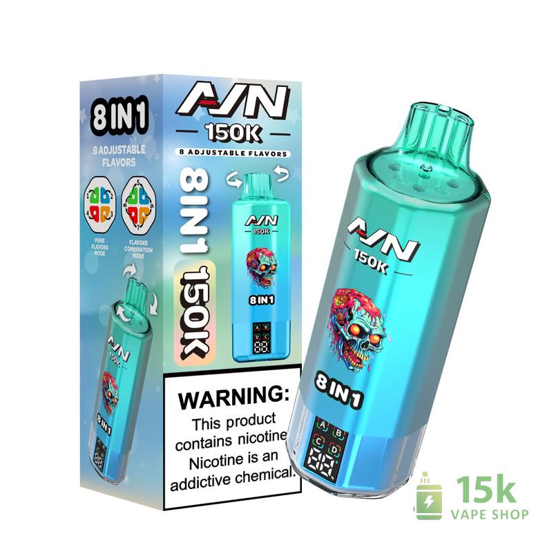 Aivono Aim 150K Puffs Disposable Vape - 150000 Puffs, 58ml E-Liquid - Image 5