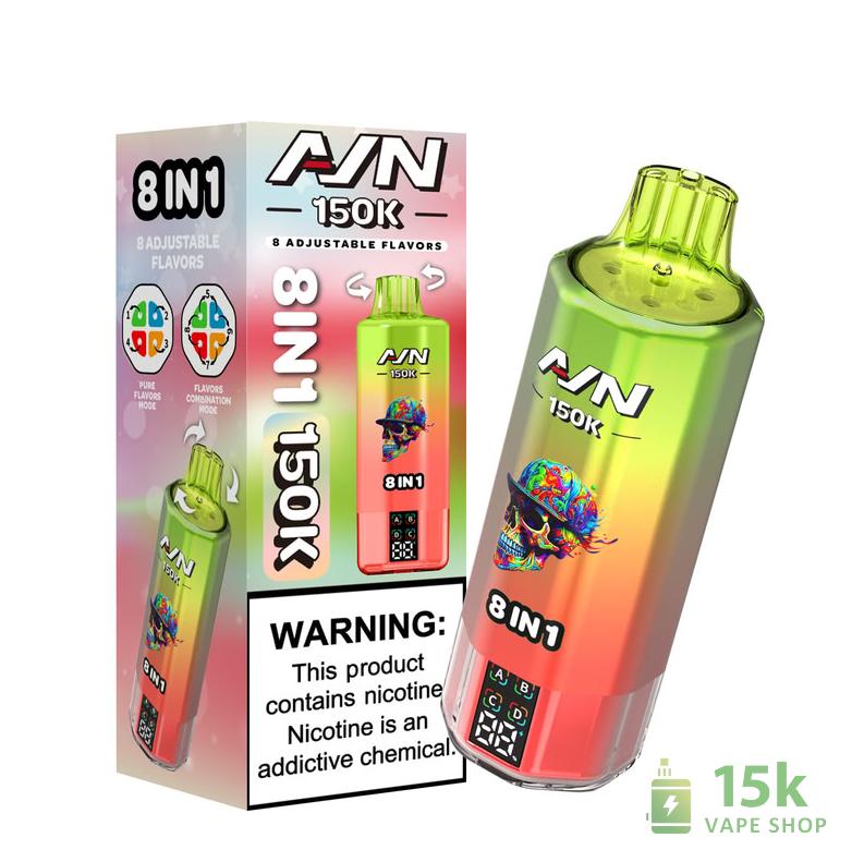 Aivono Aim 150K Puffs Disposable Vape - 150000 Puffs, 58ml E-Liquid - Image 6