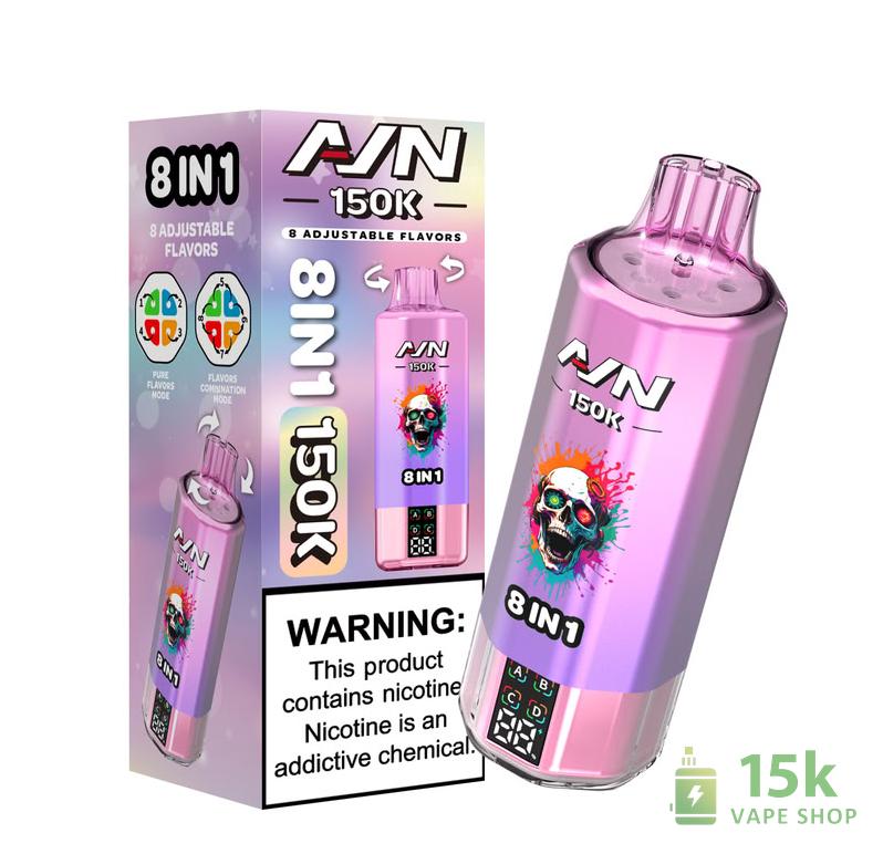Aivono Aim 150K Puffs Disposable Vape - 150000 Puffs, 58ml E-Liquid - Image 4