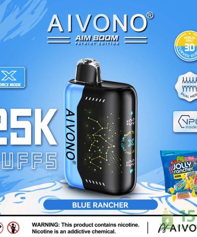 Alternative view of Aivono Aim Boom 25000 Disposable Vape - 28ml Capacity, Rechargeable Device