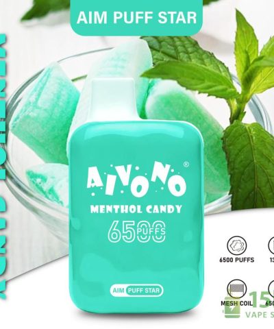 Alternative view of Aivono AIM PUFF STAR 6500 Disposable Vape - 6500 Puffs, Rechargeable