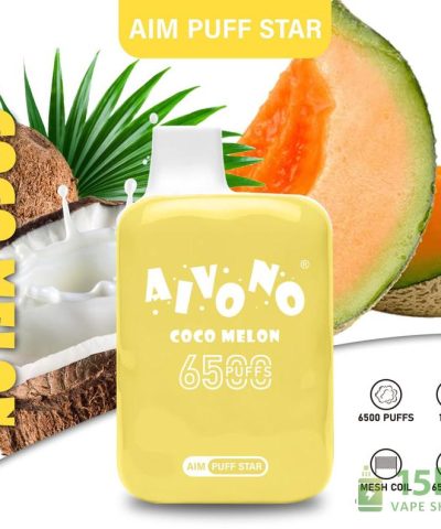 Alternative view of Aivono Aim Puffstar 6500 Disposable Vape - 6500 Puffs Rechargeable 400mAh