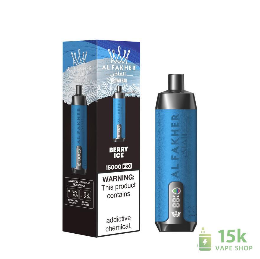 AlFakher Crown Bar 15000 Pro Rechargeable Disposable Vape - Image 6