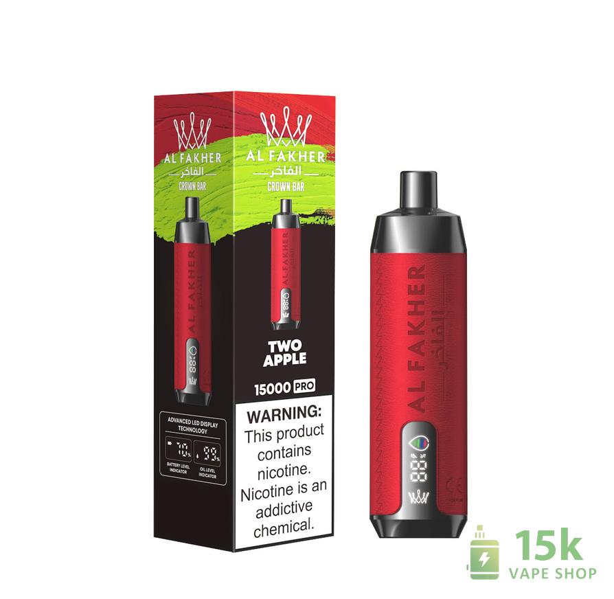 AlFakher Crown Bar 15000 Pro Rechargeable Disposable Vape - Image 3