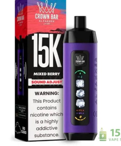 Alternative view of Alfakher ICE ADJUST 15000 Disposable Vape - Dual Mode, LED Display, 15000 Puffs