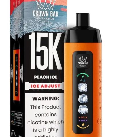 Alfakher ICE ADJUST 15000 Disposable Vape - Dual Mode, LED Display, 15000 Puffs