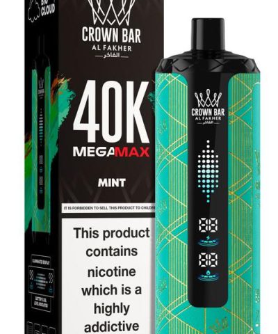 Alternative view of Alfakher MegaMax Cloudmax Disposable Vape – 40K Puffs, Rechargeable