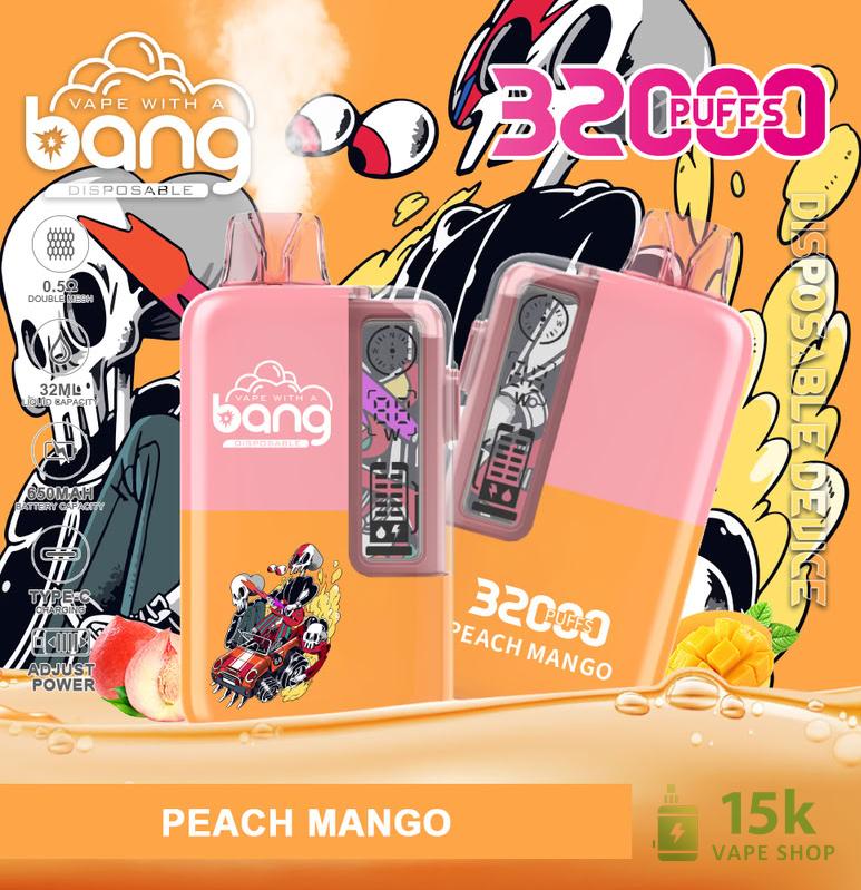 Bang 32000 Disposable Vape | 32000 Puffs with Mesh Coil and Exquisite Flavors - Image 2