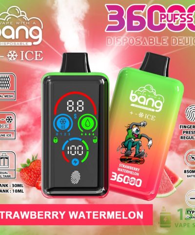 Bang 36000 Ice Blending: Adjustable Ice Disposable Vape with 36K Puffs
