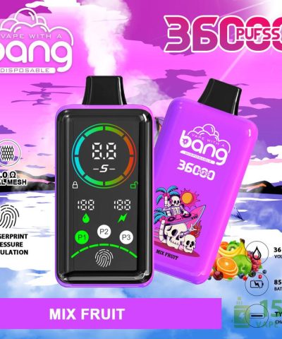 Bang 36000 Large Screen Disposable Vape - 36,000 Puffs, 850mAh Battery