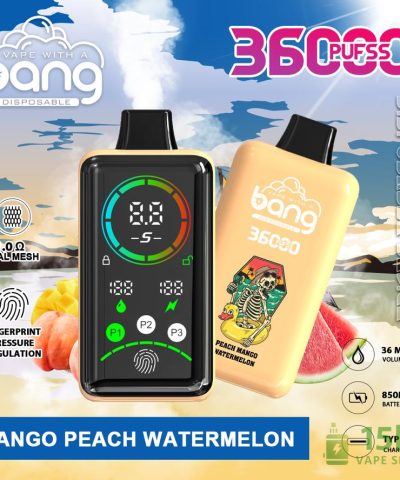 Alternative view of Bang 36000 Large Screen Disposable Vape - 36,000 Puffs, 850mAh Battery