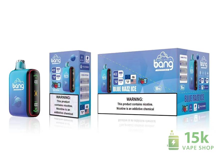Bang 9000-18000 Disposable Vape: 18K Puffs, 650mAh Battery & 12 Flavors - Image 2