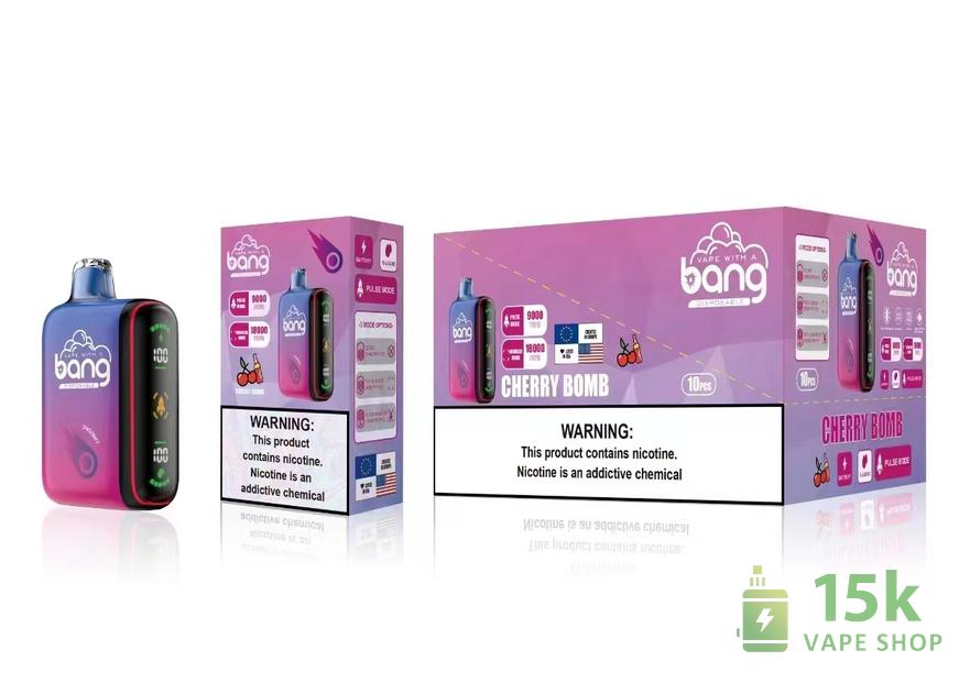 Bang 9000-18000 Disposable Vape: 18K Puffs, 650mAh Battery & 12 Flavors - Image 4