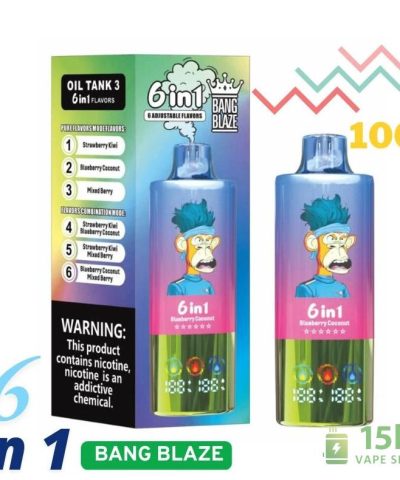 Bang Blaze 100K Puffs Disposable Vape - Triple Tanks & 6 Flavors