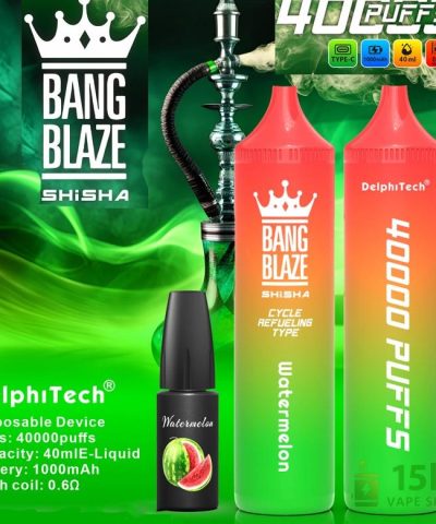 Bang Blaze 40000 Disposable Vape | 40,000 Puffs Refillable Oil - Wholesale