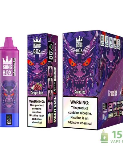 Bang Box 20000 Puffs Disposable Vape - 35ml Capacity, 12 Flavors