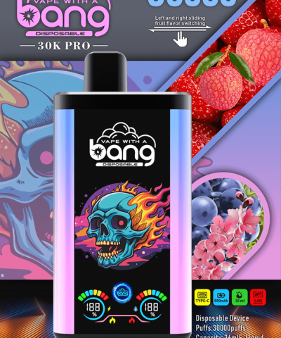 Alternative view of Bang Double Flavor 30000 Disposable Vape: Dual System, 30K Puffs | Rechargeable
