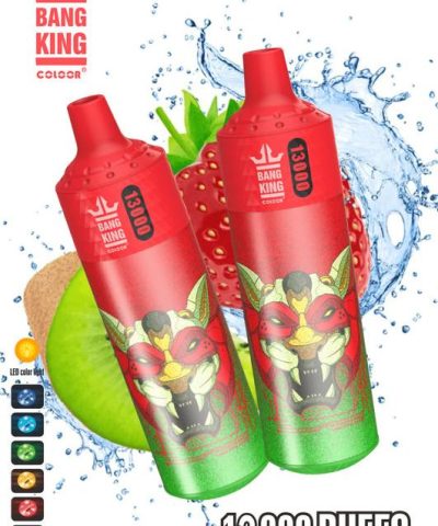 Bang King 13000 Disposable Vape Pen - 13K Puffs, 16 Flavors, Long-Lasting