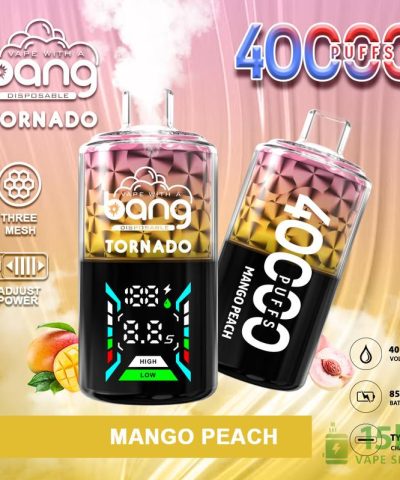 Bang Tornado 40000 Disposable Vape - 40,000 Puffs & 40mL E-Liquid