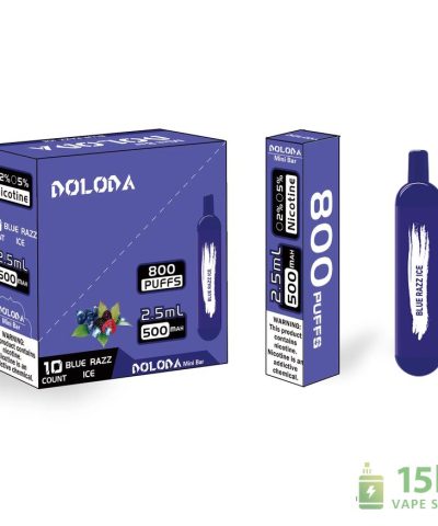 Doloda Mini Bar 800 Puffs Disposable Vape - 2%/5% Nicotine & Multiple Flavors