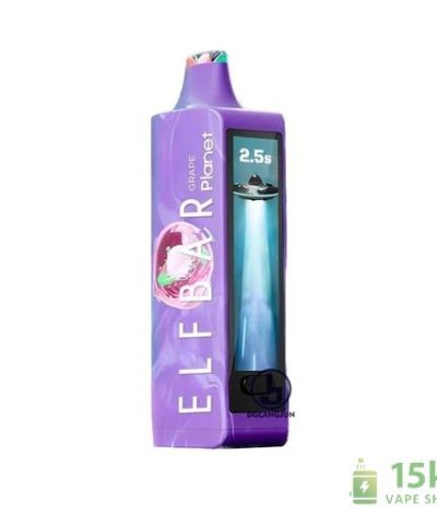 ELF BAR PLANET 25000 Disposable Vape with 25,000 Puffs & Rechargeable Battery