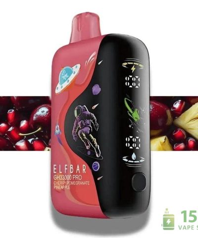 ELFBAR GH33000 Pro 33000 Puffs Disposable Vape - 5% Nicotine, 850mAh, 3 Modes