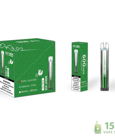 Elfbox Crystal Bar 600 Disposable Vape Pen - 600 Puffs with Nicotine Options