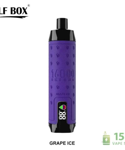 Alternative view of Elfbox Shisha 16000 Disposable Vape - 16,000 Puffs, 28mL E-liquid, Adjustable Airflow