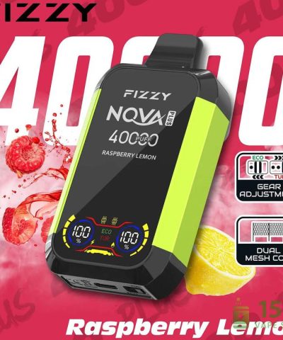 Fizzy 40000 Puffs Disposable Vape | Mesh Coil, Adjustable Airflow, LED Display