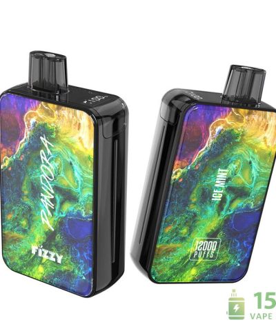 Alternative view of Fizzy Pandora 12000 Puffs Rechargeable Disposable Vape | 12 Flavors 2/5% Nicotine