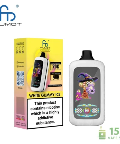 Alternative view of Fumot Digital Monkey Disposable Vape: 40K Puffs, Dual Engine & 16 Flavors