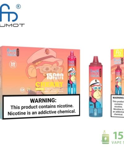 Fumot Tornado 15000 Disposable Vape - 15K Puffs, 59 Flavors, Type-C Charging