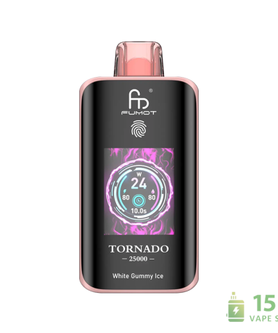 Fumot Tornado 25000 Disposable Vape with Smart Touch Screen & 25000 Puffs