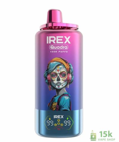 IREX QUADRA 4in1 Disposable Vape | 100K Puffs & 4 Flavors